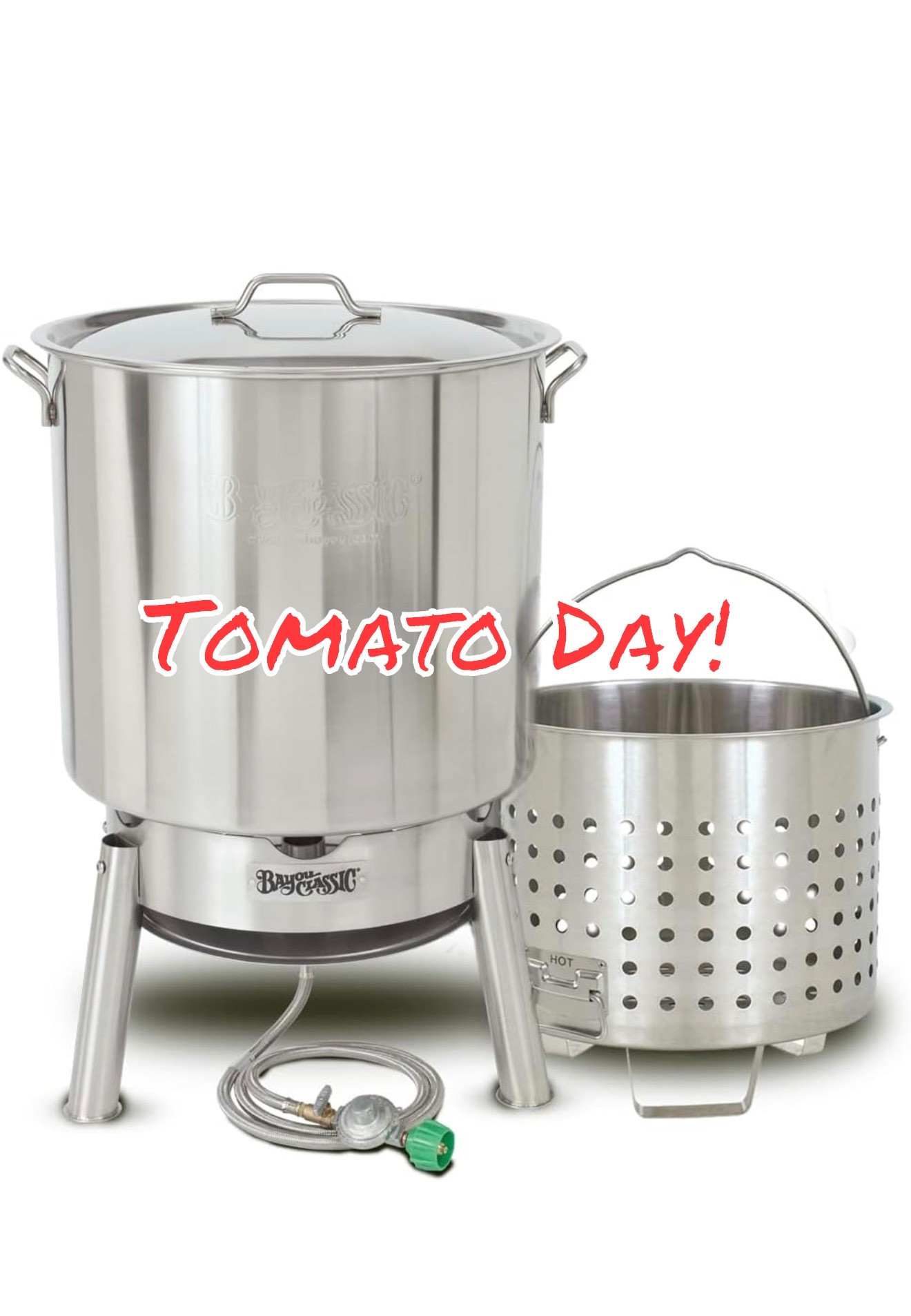 Bet you classic just upgraded our tomato day game! They sent us this incredible 82 quart stainless steel boiling system plus a 36” long mesh skimmer for our tomatoes 🍅

#LTKfoodie #LTKSeasonal