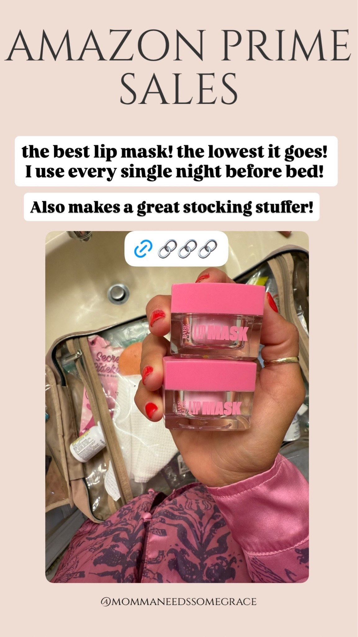 Lip mask I use daily!