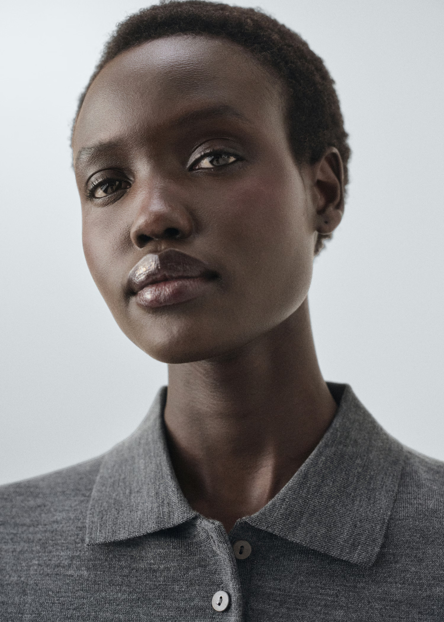 100% wool polo-neck sweater | MANGO (UK)