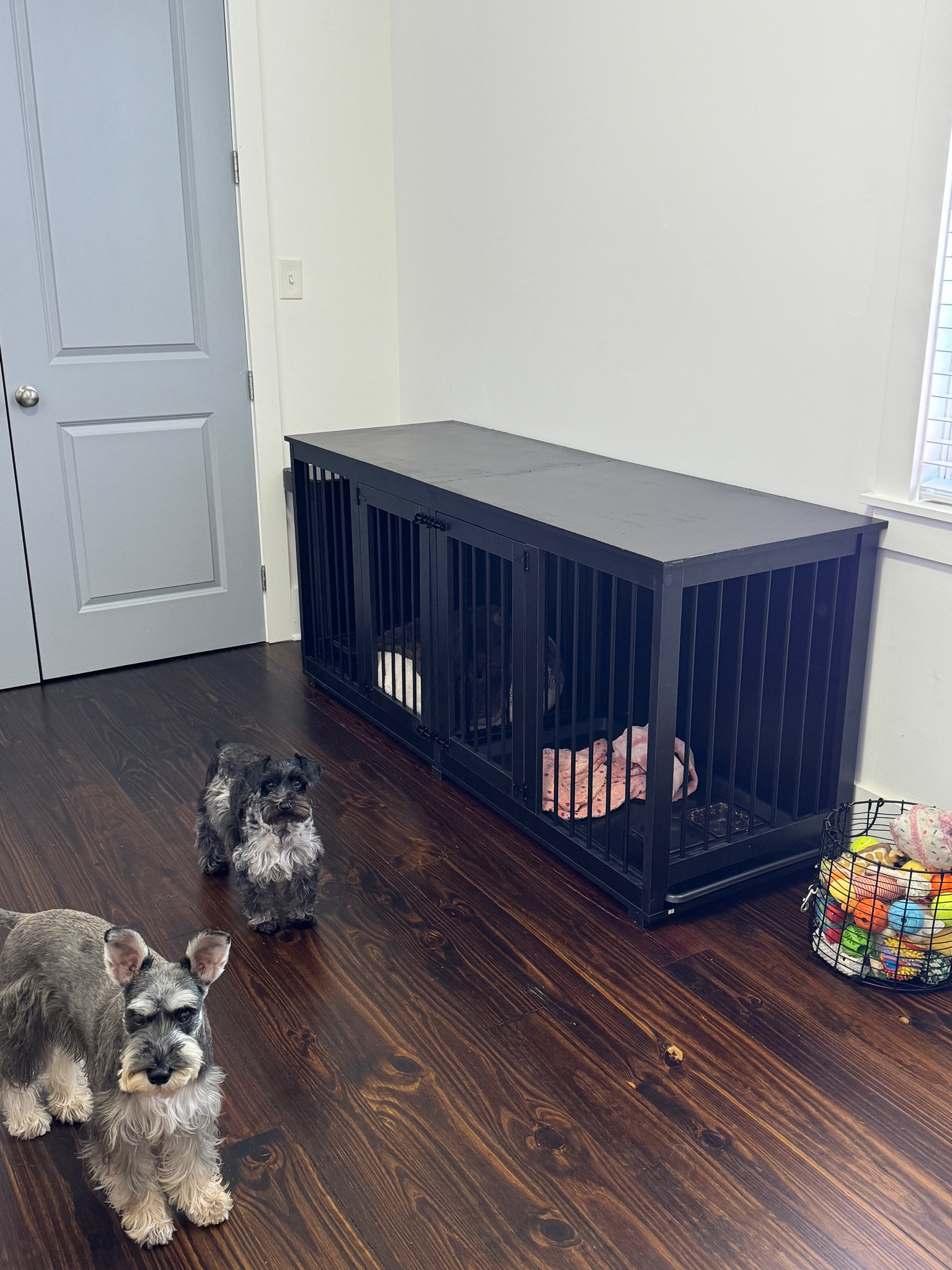 Double crate, murdered out 🖤