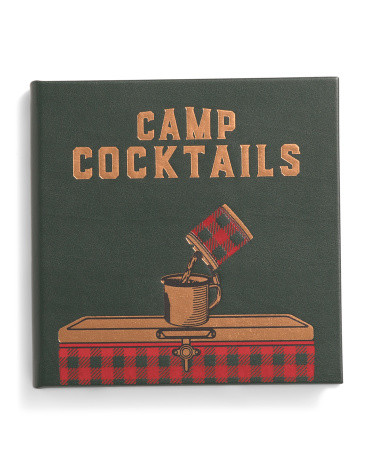 Camp Cocktails Collection In Luxe Leather Bound Book | TJ Maxx