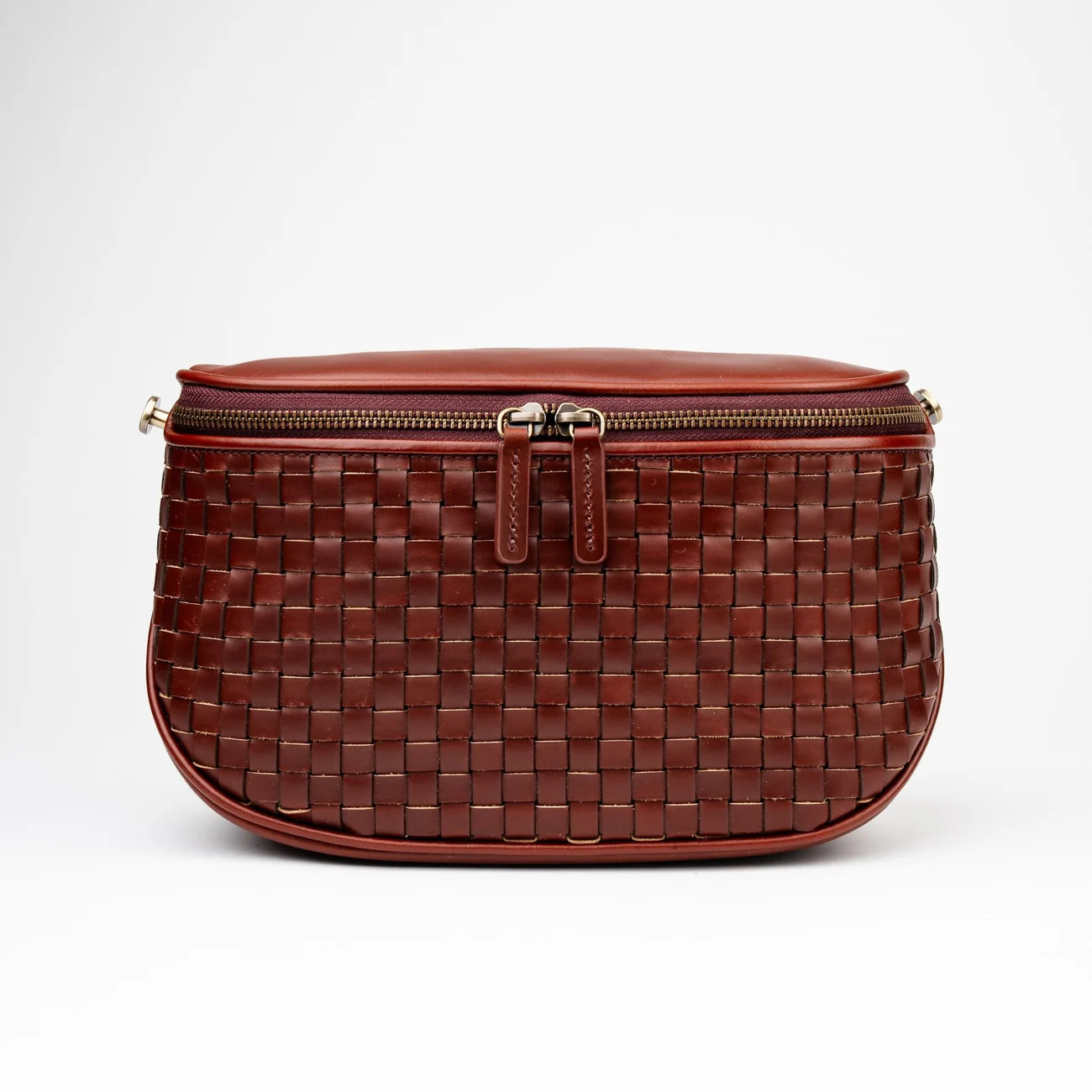 The Waymaker Leather Crossbody Bag, Two Sizes | Andar | Andar