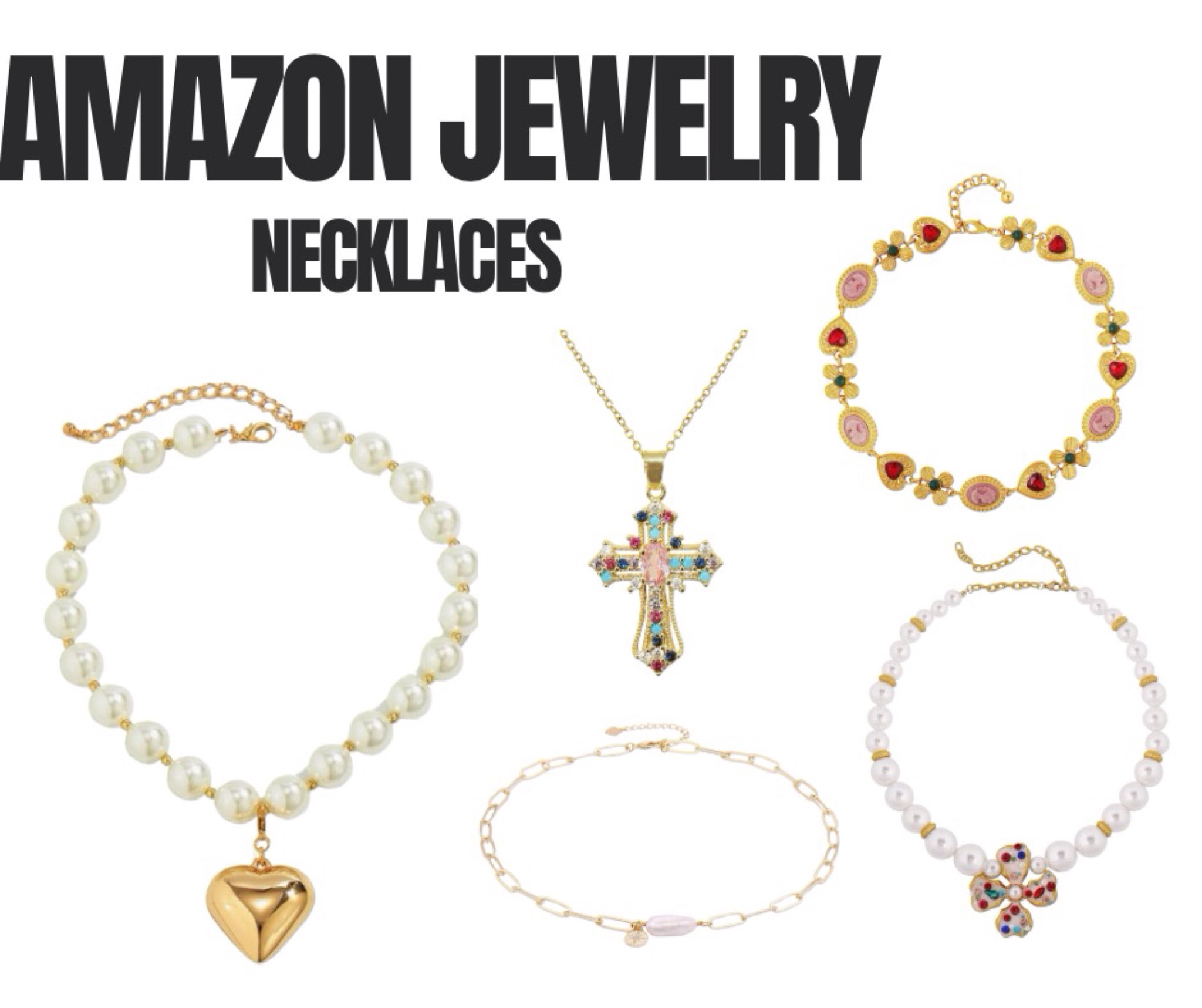 Amazon jewelry finds
-funky jewelry, necklaces, Amazon necklaces, chunky jewelry, chain necklaces 

#LTKStyleTip #LTKFallSale #LTKFindsUnder50