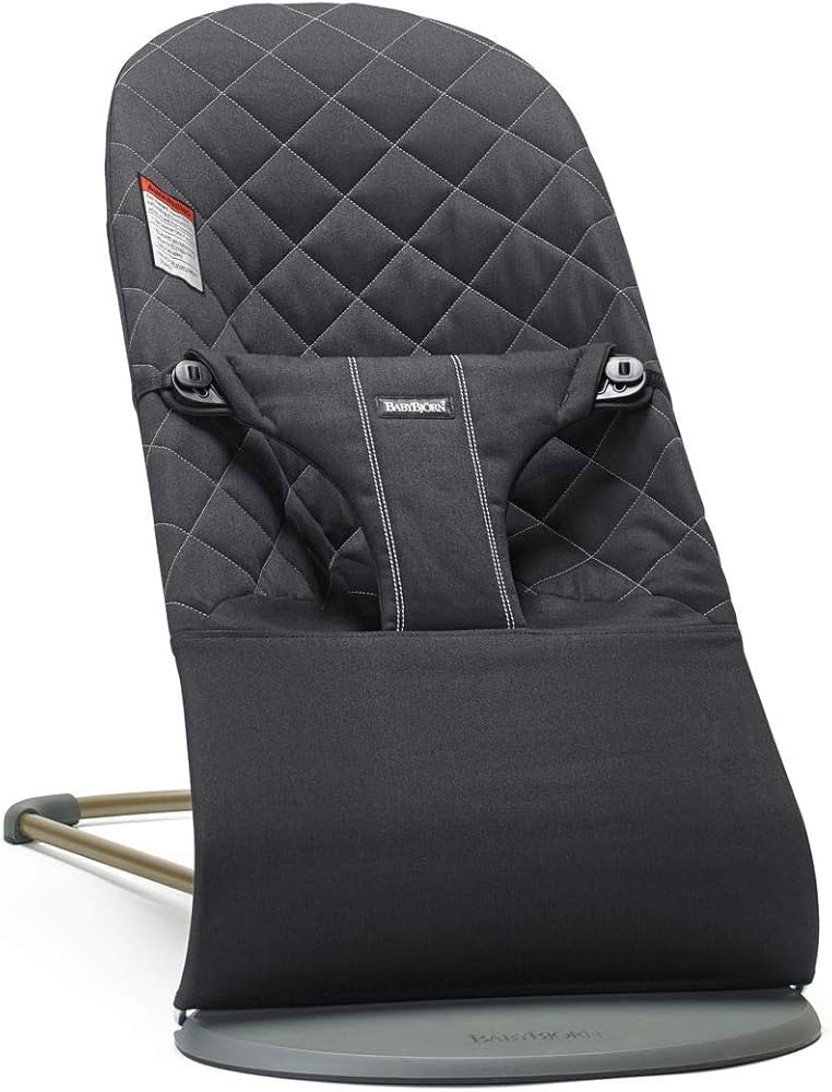 BabyBjörn Bouncer Bliss, Cotton, Black (006016US) | Amazon (US)