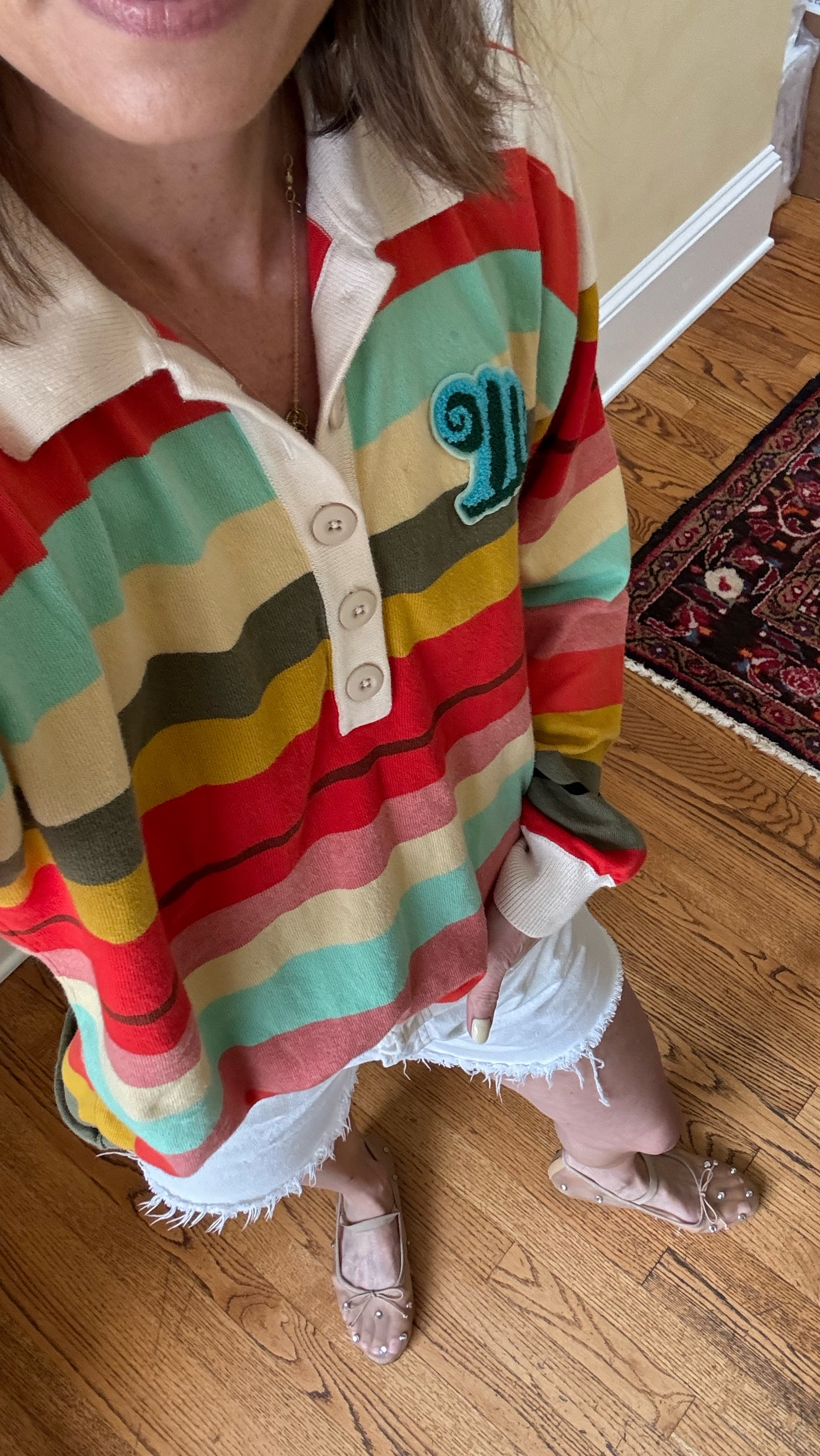 Have reached for this colorful sweater all Spring. Great with any color denim or skirts! 🌷

#LTKStyleTip #LTKShoeCrush #LTKSeasonal