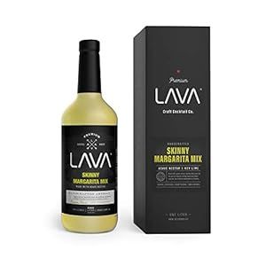 LAVA Premium Skinny Margarita Mix by LAVA Craft Cocktail Co., Low Calorie Margarita Mix Made with... | Amazon (US)