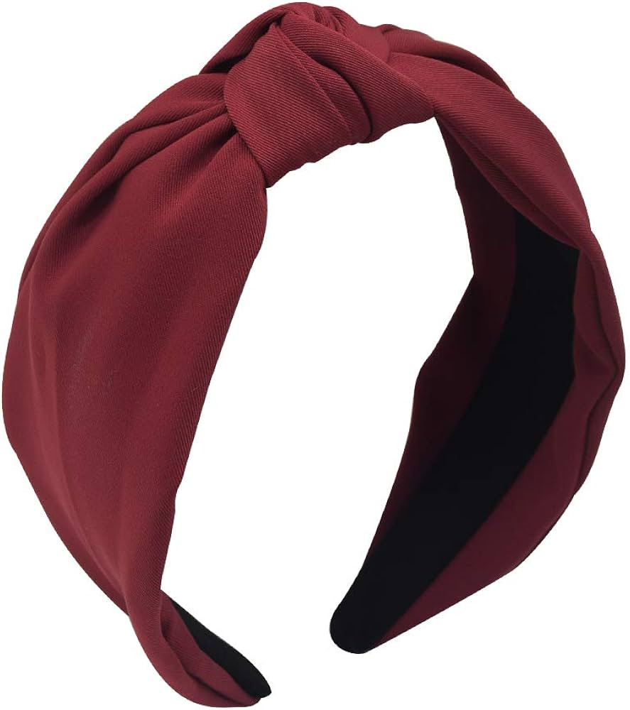 MHDGG 1Pcs Knotted Headbands for Women Turban Headbands for Women Wide Headbands for Women Knot H... | Amazon (US)