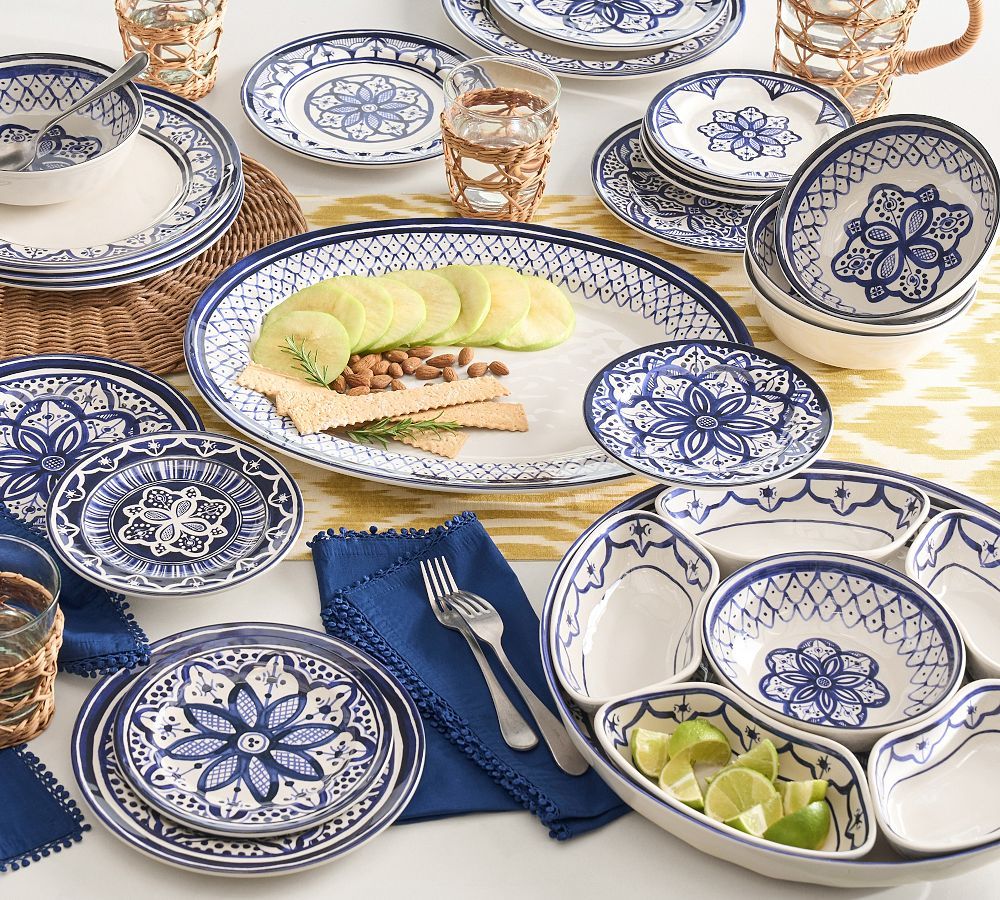 Medina Melamine Dinnerware Collection | Pottery Barn (US)