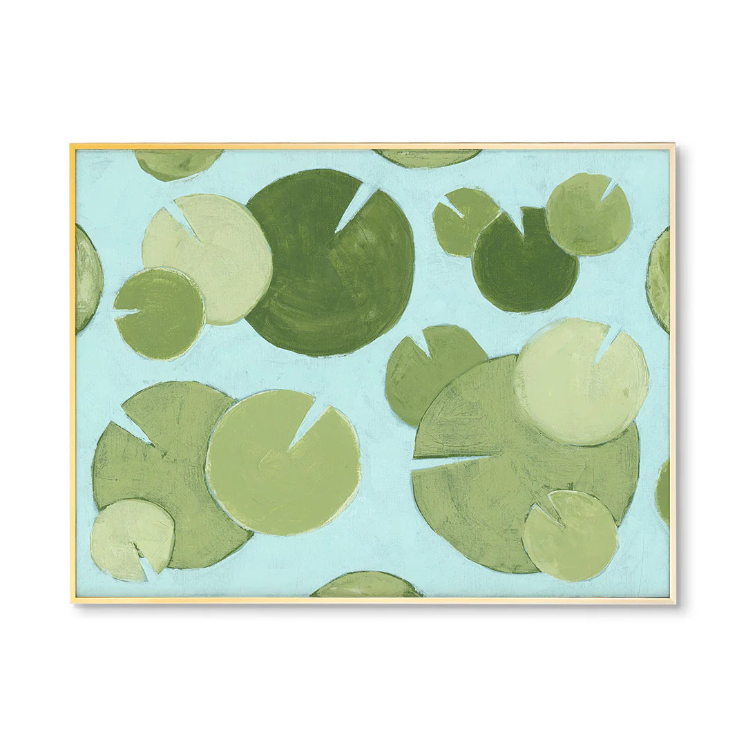 Green and Blue by Love Katie Darling Painted Art Prints | Urban Garden Prints
