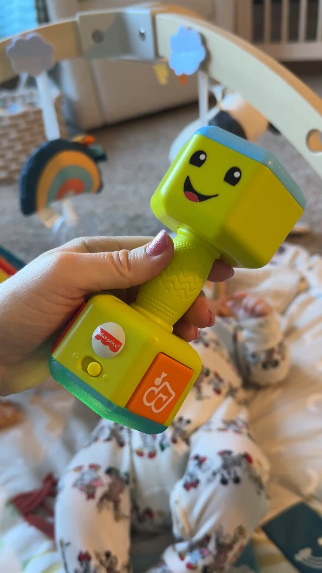 This dumbbell rattle is so CUTE😍

#LTKBaby #LTKmomlife #LTKFindsUnder50