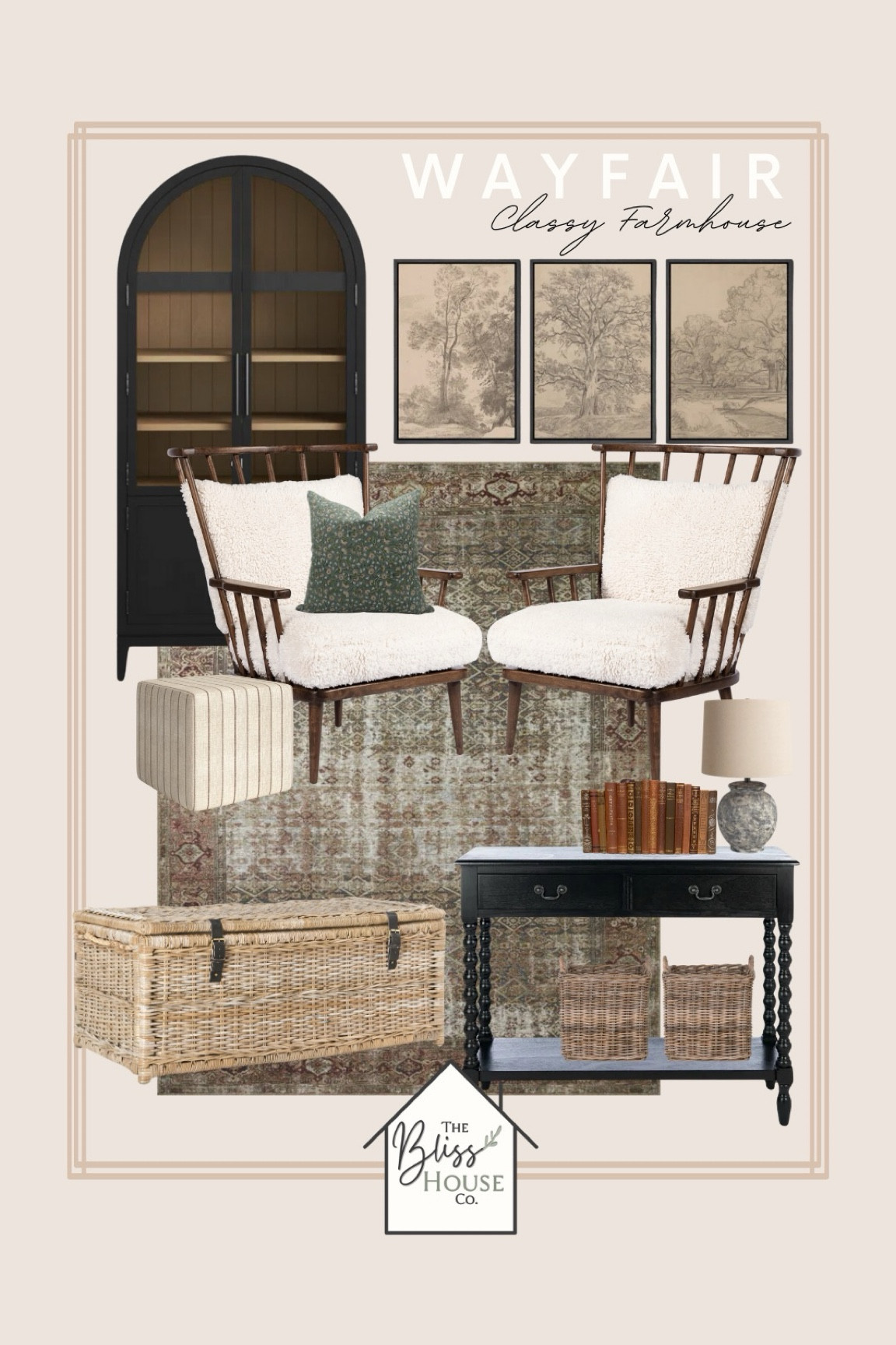 Transform your space into a cozy haven with these classy farmhouse finds from Wayfair! 🌾🏡✨ From rustic wood furniture to soft, neutral textiles, every piece tells a story of comfort and elegance. Get inspired and create your dream country chic home today! 💖🪴

#LTKSeasonal #LTKstyletip #LTKhome