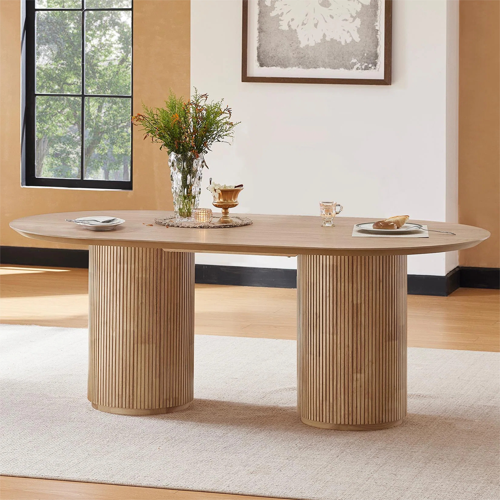 79" Oval Dining Table | Wayfair North America