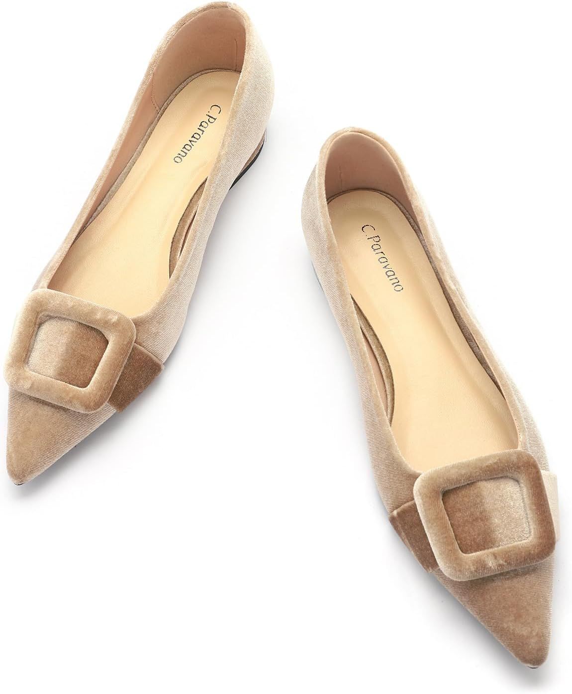 C.Paravano Women's Flats | Ballet Flats for Women | Amazon (US)