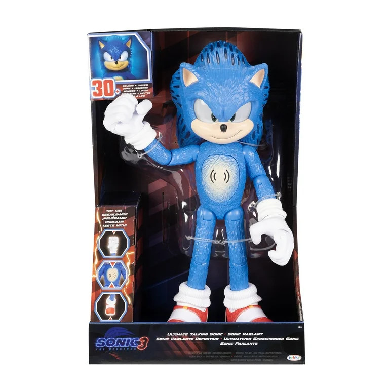 Sonic 3 Movie - Feature Sonic | Walmart (US)