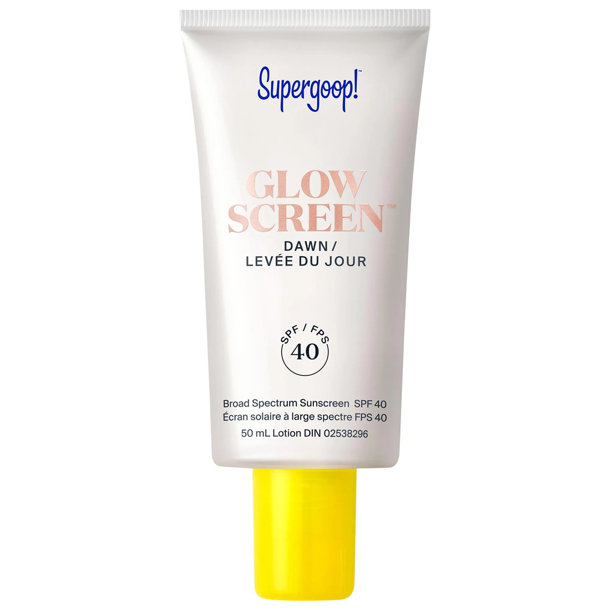 Supergoop! Glowscreen SPF 40 Face Sunscreen with Hyaluronic Acid + Niacinamide Dawn 1 / 1 | Sephora (CA)