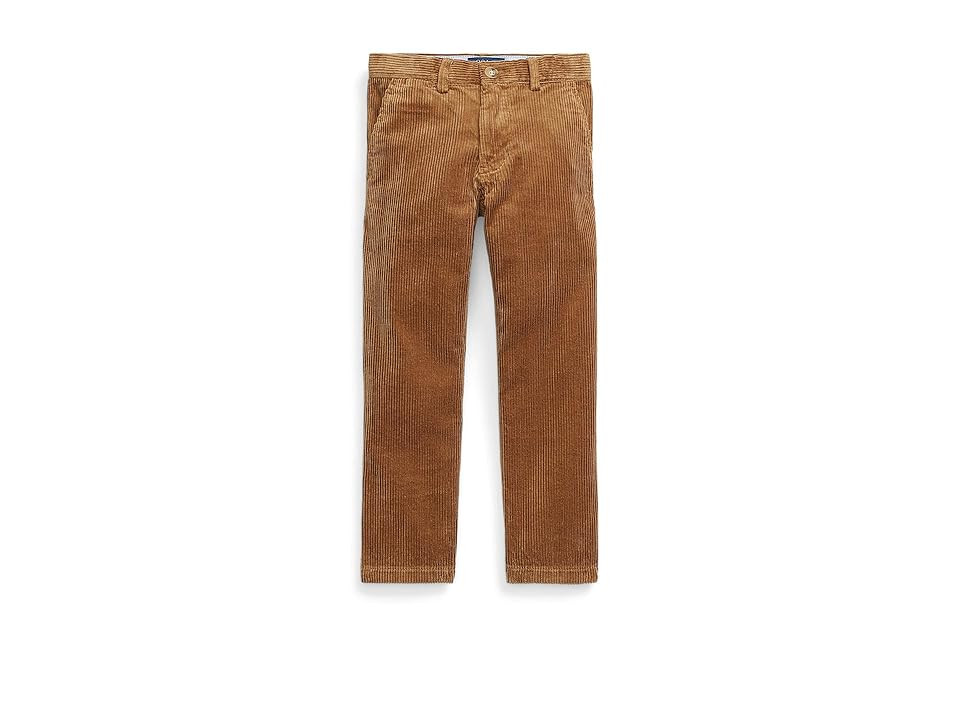 Polo Ralph Lauren Kids Straight Fit Cotton Corduroy Pants (Toddler/Little Kid) Boy's Clothing Biscuit Tan : 4 Little Kid, Corduroy/Cotton | Zappos