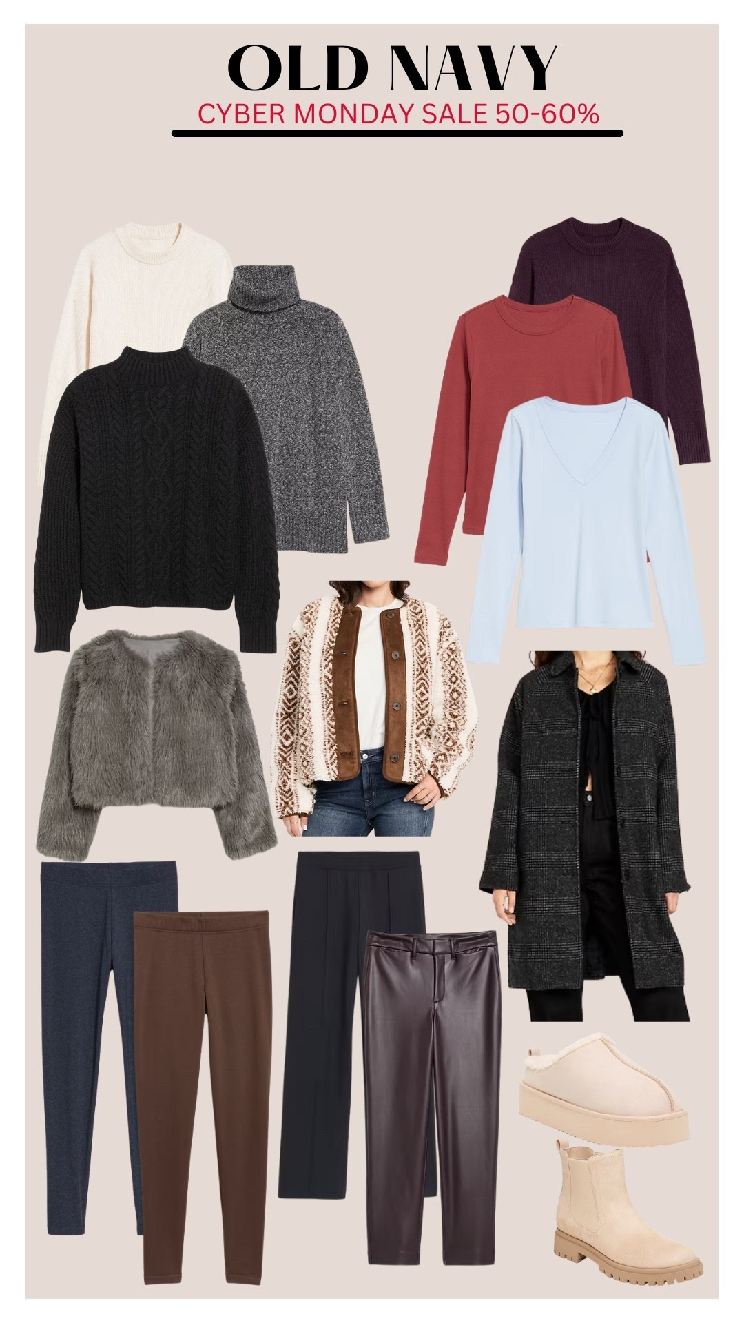 Old Navy Cyber Monday Sale‼️ Everything is 50 - 60% Off

#LTKSaleAlert #LTKCyberWeek #LTKHoliday
