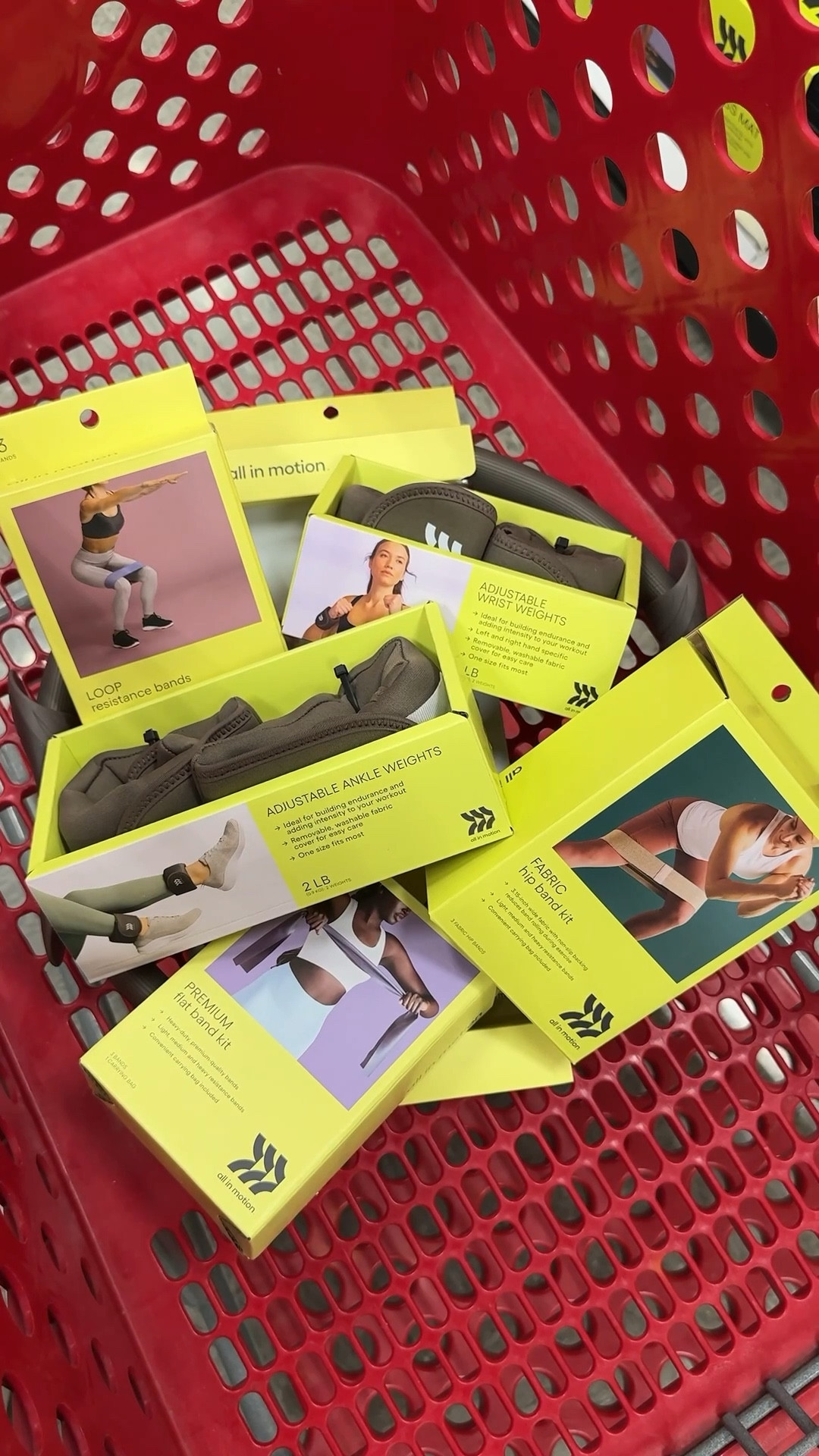 The All in Motion line @Target has everything you need for your next class or at home workout! 

Fitness finds, Target, At home gym, home gym, ankle weights, Pilates, resistance bands, smiles and Pearls

#LTKMidsize #LTKActive #LTKfitnessgoals