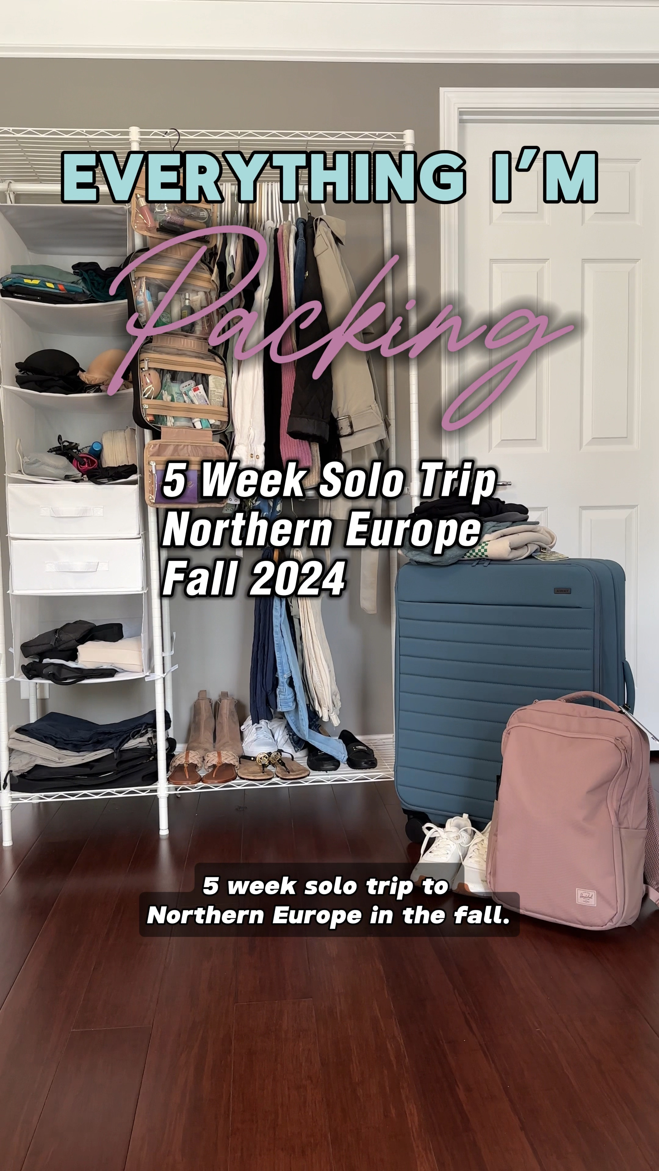 Everything I’m packing for a 5 week solo trip to Northern Europe  

#LTKTravel #LTKSeasonal #LTKStyleTip