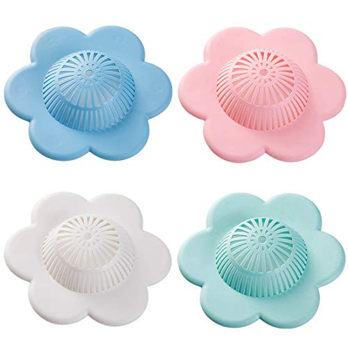 UMBWORLD Hair Catcher Silicone Hair Stopper Shower Drain Covers with Suction Cups Suit for Bathro... | Amazon (US)