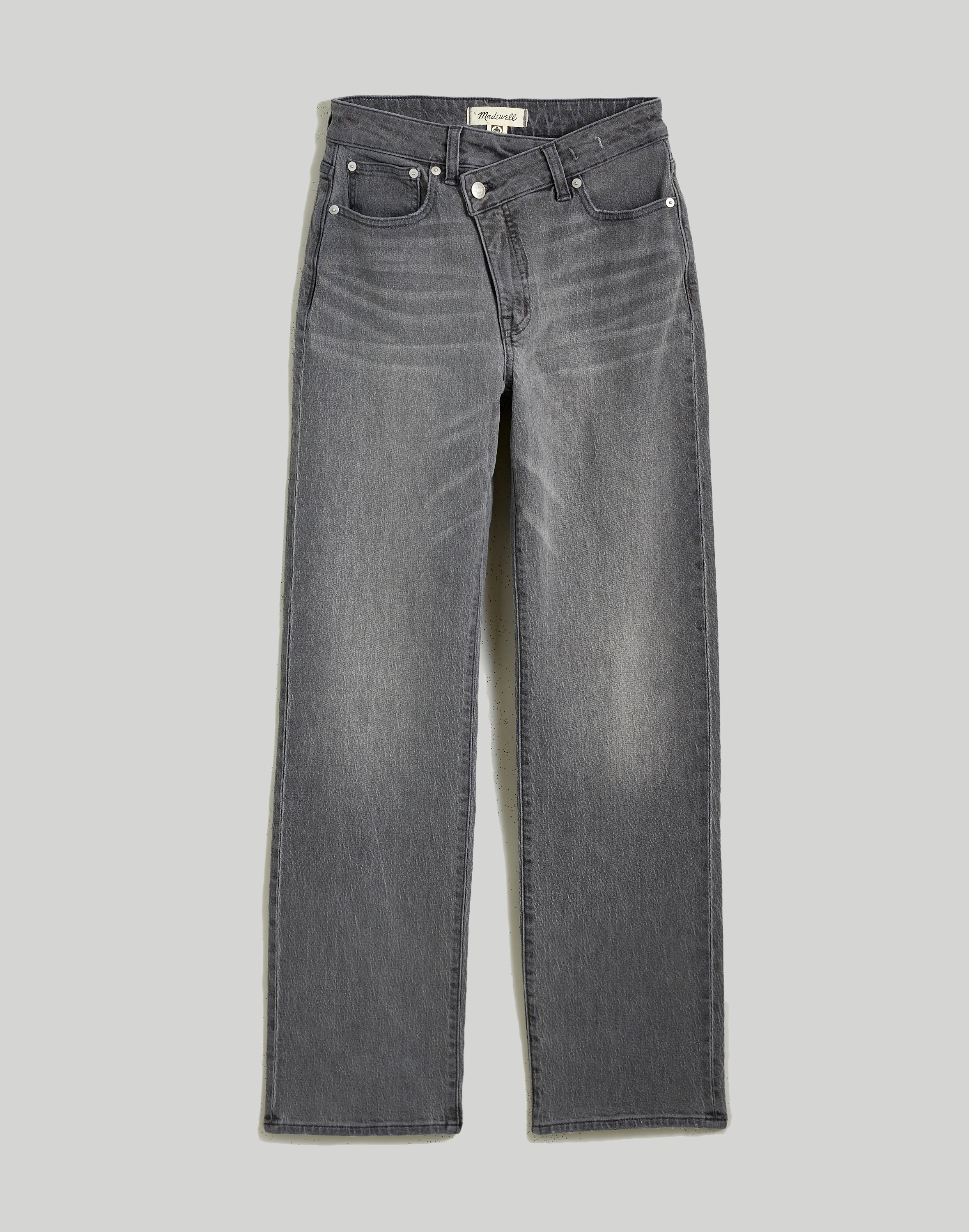 The '90s Straight Jean in Burwick Wash: Cross-Tab Edition | Madewell
