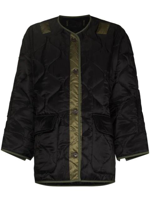 Teddy oversized quilted jacket | Farfetch (UK)