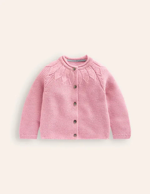 Pointelle Yoke Cardigan | Boden (US)