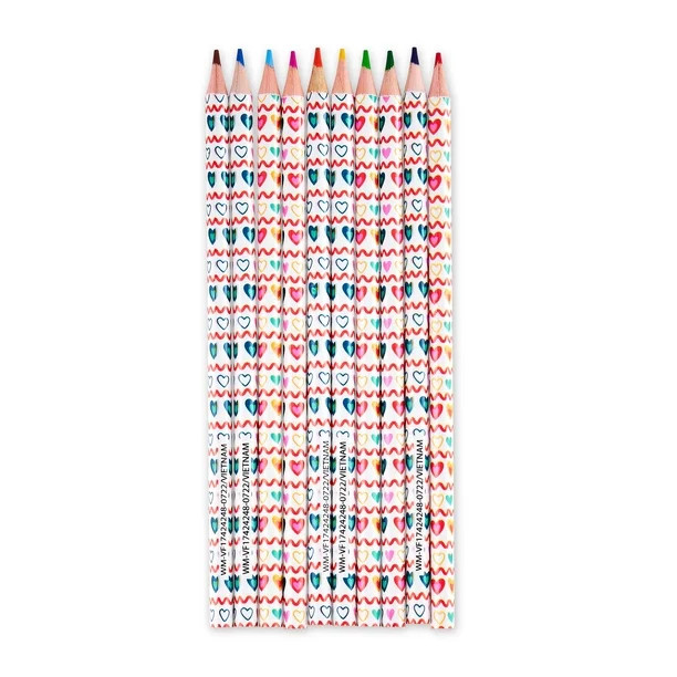 Color pencil with heart design - Walmart.com | Walmart (US)