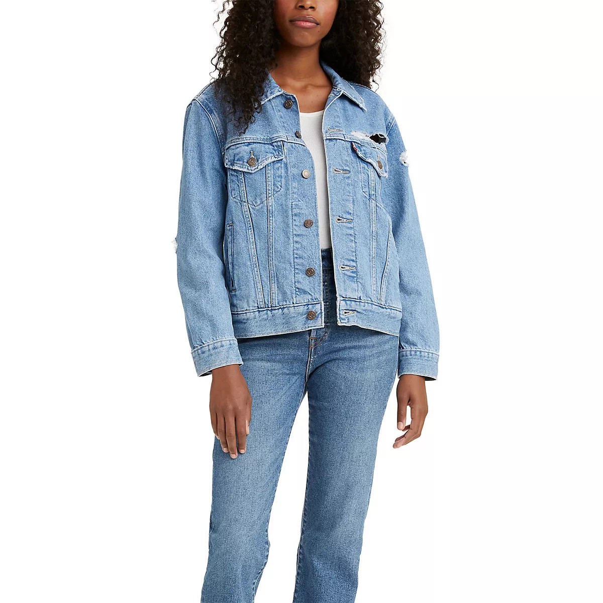 Women's Levi's® Ex-Boyfriend Trucker Jean Jacket | Kohl's