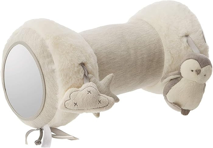 Mamas & Papas Tummy Time Roll, Interactive Soft Baby Pillow with Integrated Rattle, Wish Upon A C... | Amazon (UK)
