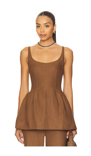 Syna Top in Clay | Revolve Clothing (Global)