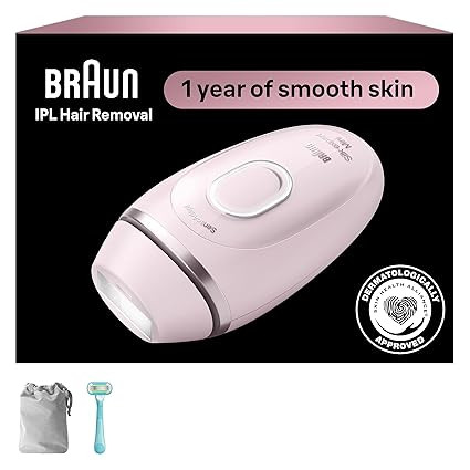 Braun IPL Mini, Silk·Expert Mini, IPL Hair Removal for Women and Men, Permanent Laser Hair Reduc... | Amazon (US)