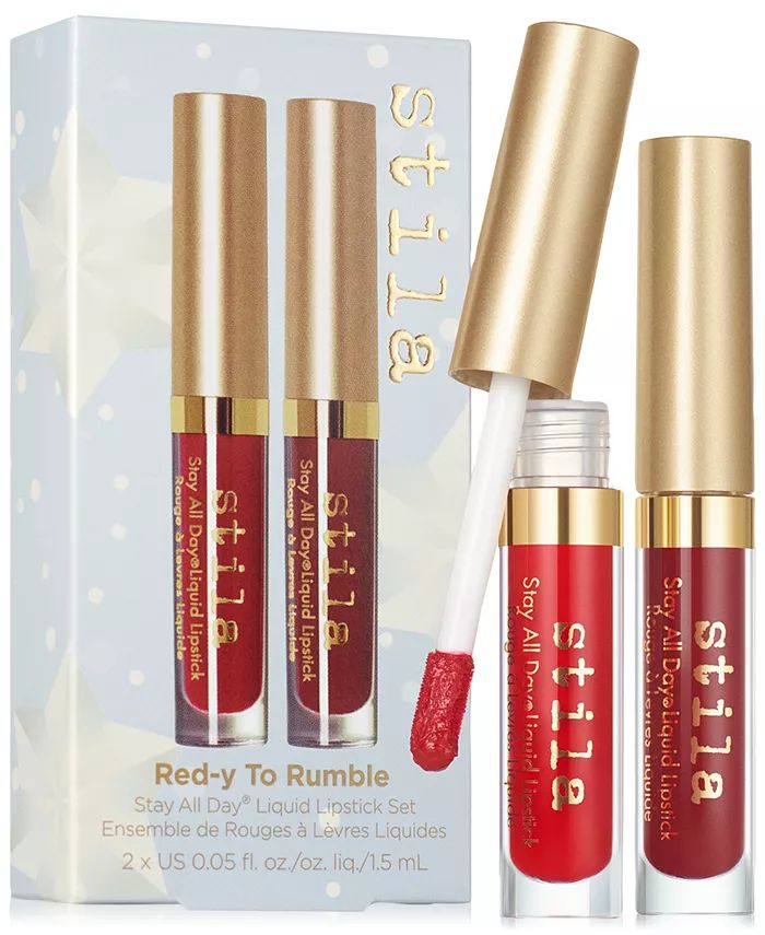 Stila Red-y To Rumble Stay All Day Liquid Lipstick Set - Macy's | Macy's