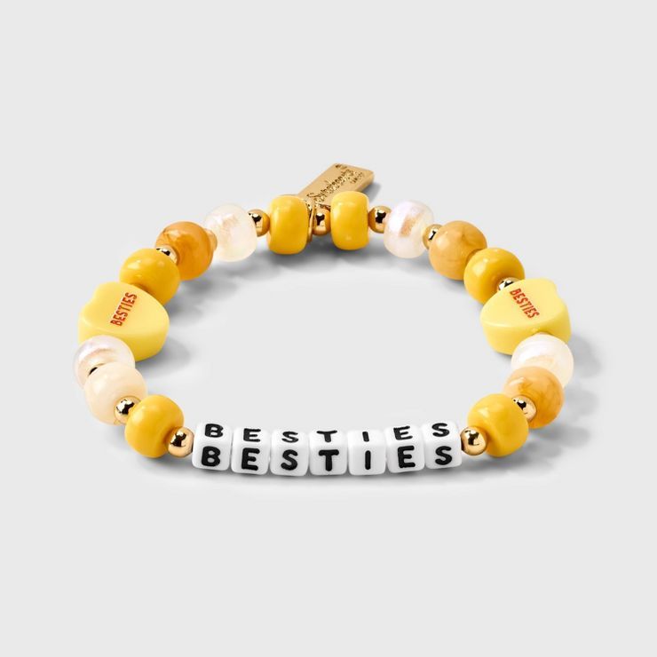 Besties Beaded Bracelet - Little Words Project Yellow | Target