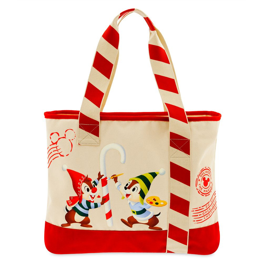 Chip 'n Dale Holiday Tote Bag | Disney Store