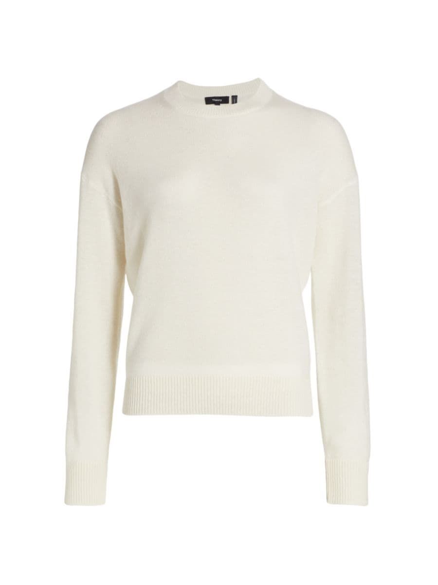 Theory Easy Cashmere Sweater | Saks Fifth Avenue