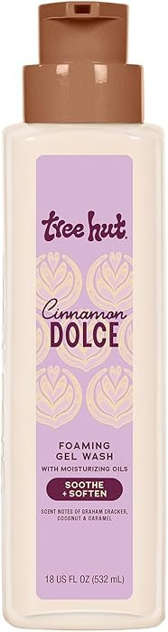 Tree Hut Cinnamon Dolce Body Wash, Hydrating & Moisturizing Shower Gel with Shea Butter & Essenti... | Amazon (US)