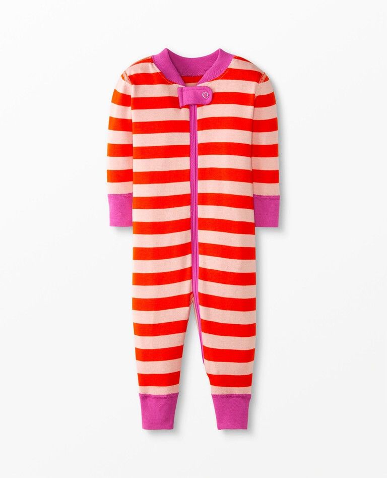Baby Striped Zip Sleeper | Hanna Andersson