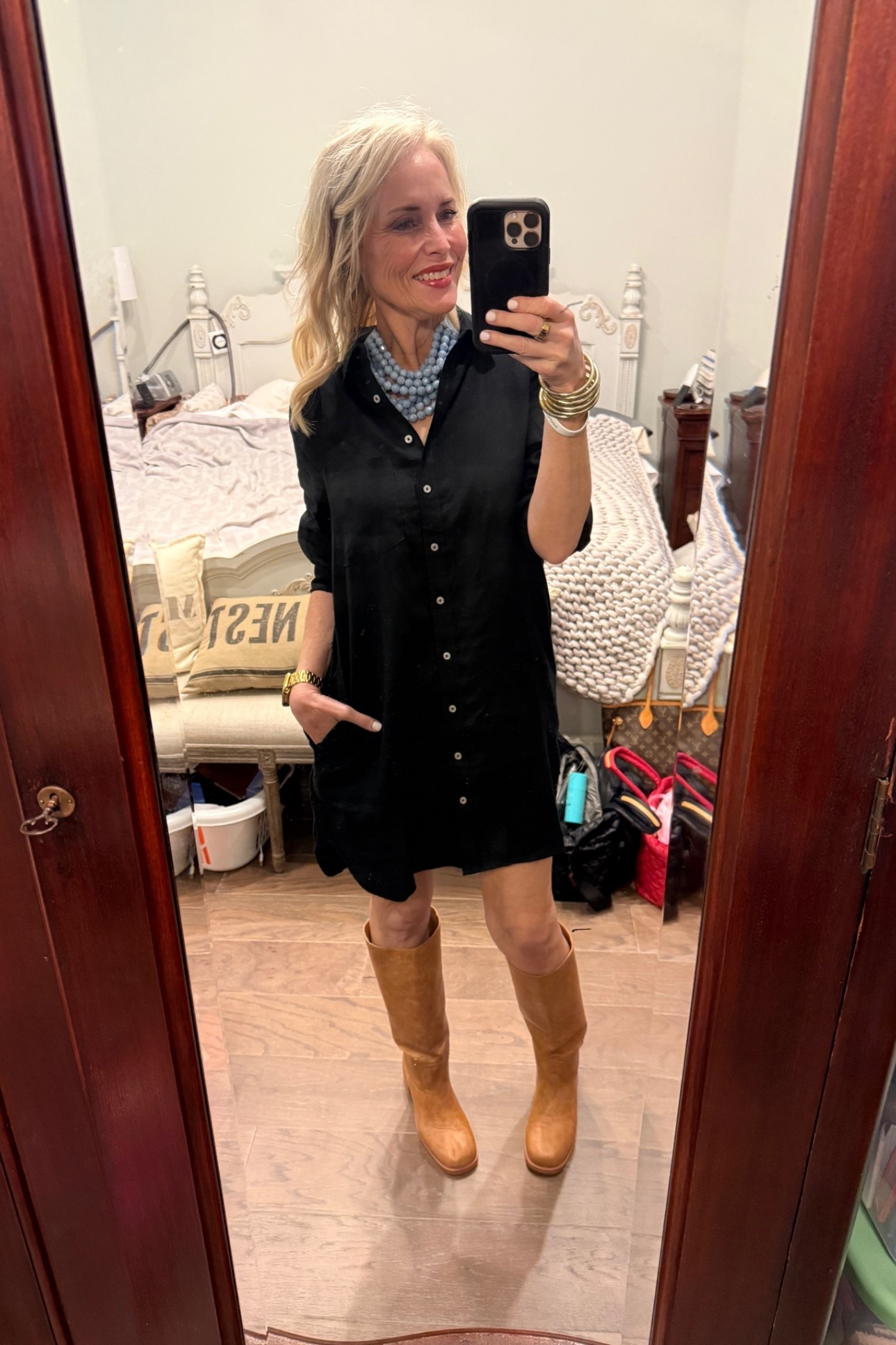Wearing medium

#LTKootd #LTKSeasonal #LTKOver40