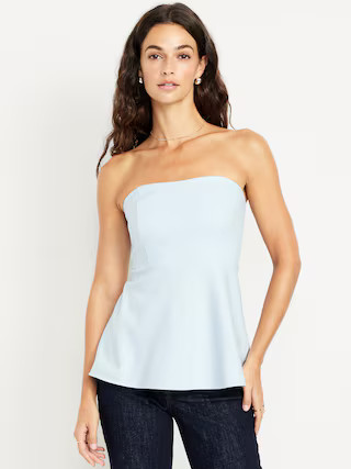Fitted Strapless Top | Old Navy (US)