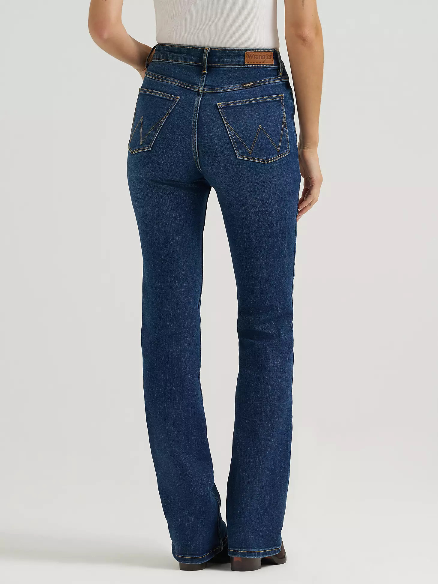 Women's Wrangler® High Rise Bold Boot Jean | Women's JEANS | Wrangler® | Wrangler