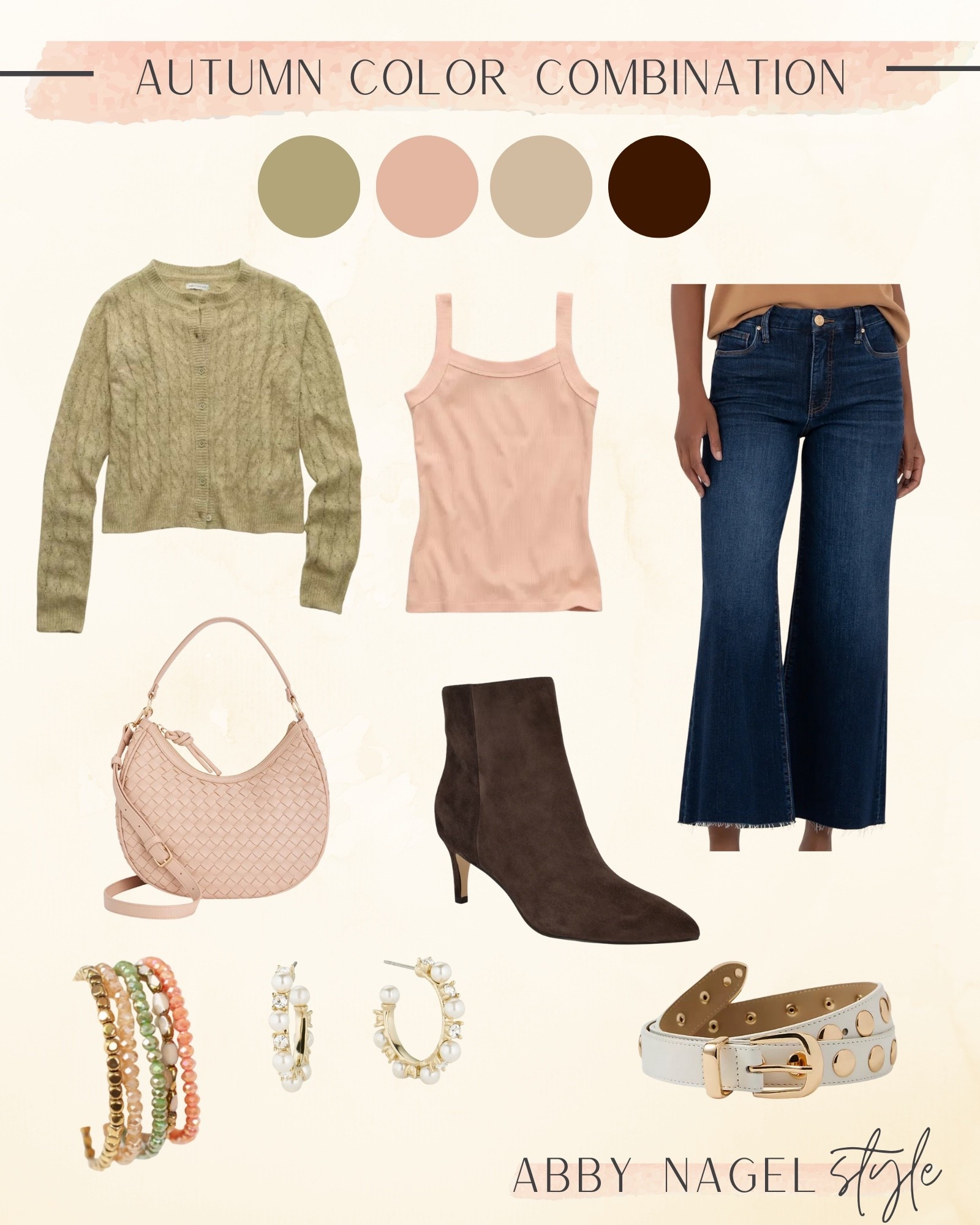 Early Fall Color Combination Idea 

Pumpkin Spice Latte Bracelet Stack from Centered Jewelry.  Code: HOCFW

#LTKFindsUnder50 #LTKFindsUnder100 #LTKStyleTip