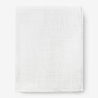 The Company Store Gossamer White Cotton Queen Blanket 51198W-Q-WHITE - The Home Depot | The Home Depot