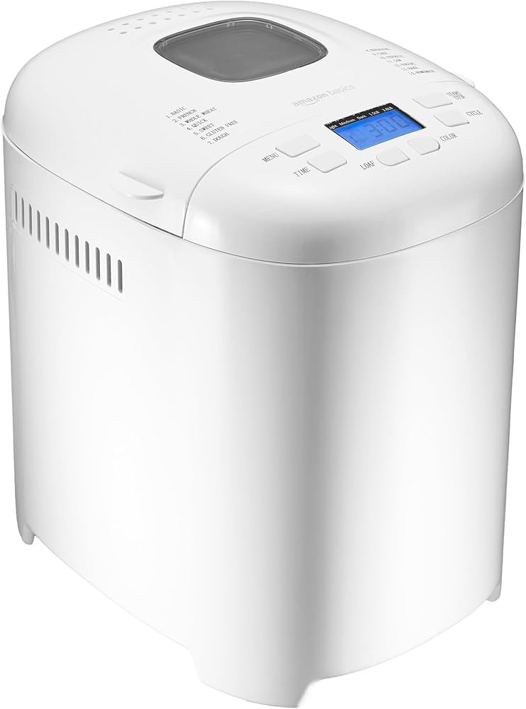 Amazon Basics Programmable Bread Maker, 2 Pound Non-Stick Automatic Bread Making Machine, With 14... | Amazon (CA)