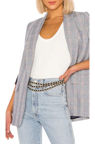 B-Low the Belt Gissel Mini Belt in Black & Gold from Revolve.com | Revolve Clothing (Global)