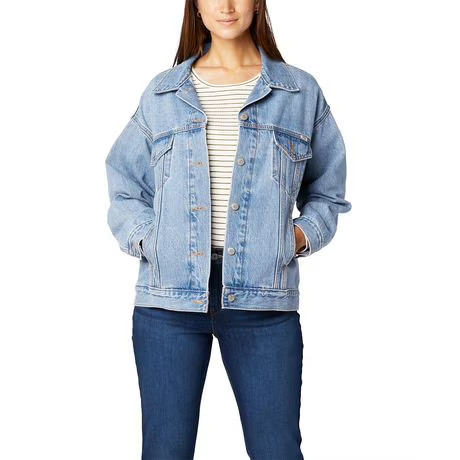 Levi Strauss Signature™ Women's Loose Trucker, Available sizes: XS – XXL | Walmart (CA)