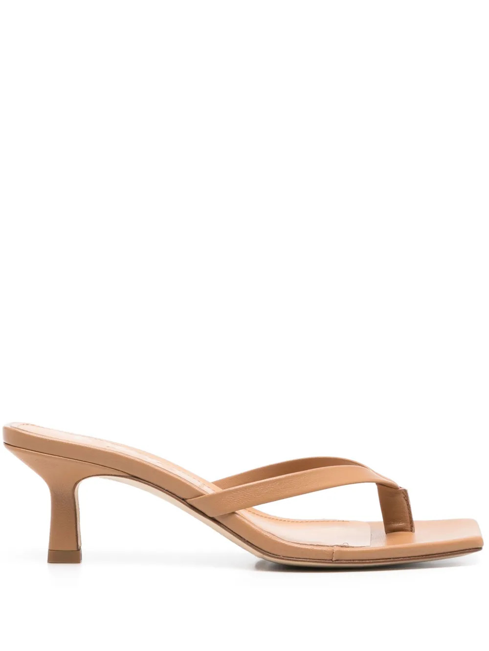 Aeyde Sandalias Wilda De 50 Mm | Marrón | FARFETCH ES | Farfetch Global