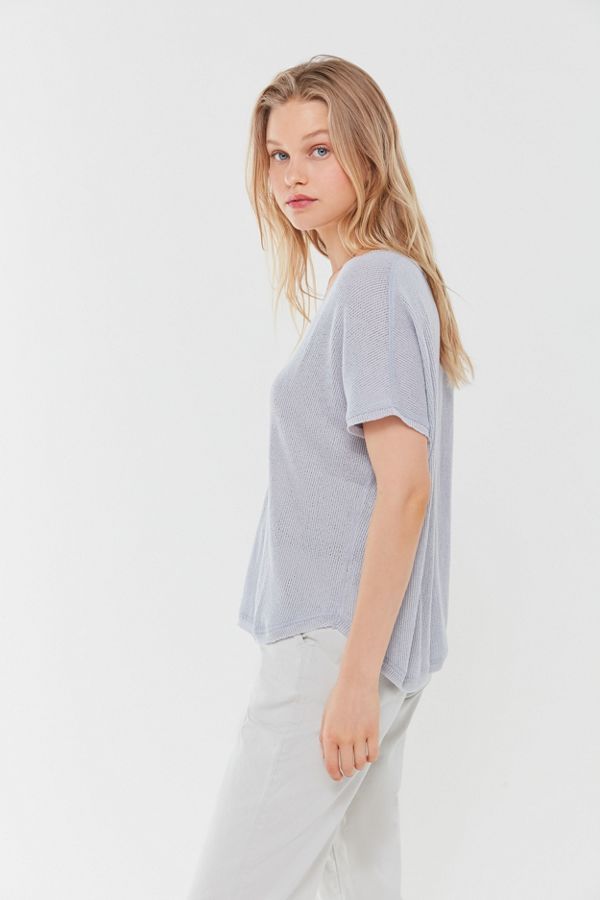 Out From Under Frankie Oversized Thermal Tee | Urban Outfitters (US and RoW)