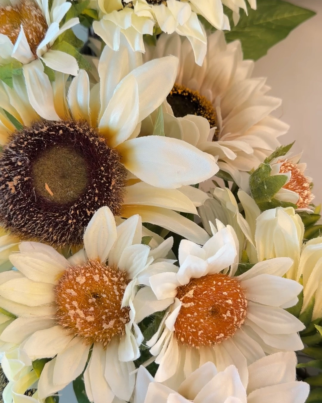 Fall decor faces! I am in love with these sunflower wreaths and bunches, magnolia stems and ginger jars for fall!!!

#LTKSeasonal #LTKHome