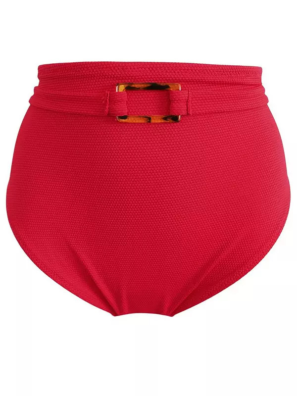 Pour Moi Hawaii High Waist Belted Tummy Control Brief | Very (UK)